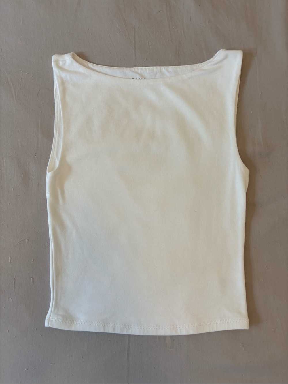Macys basic Sleeveless boat neck Tank Top